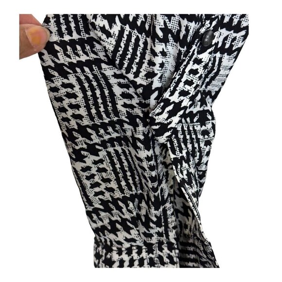 Charter Club Women's Blouse Print Black/White Size Xl Sku 2364 - Picture 6 of 16